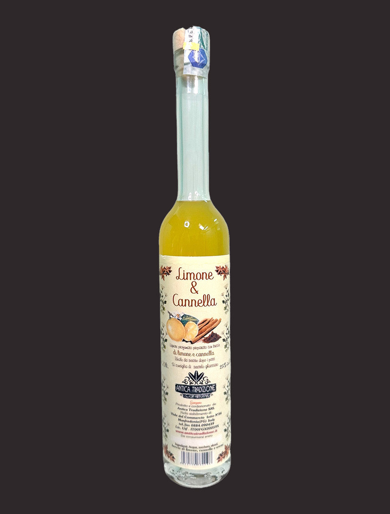 LIQUORE LIMONE & CANNELLA  | Antica Tradizione Gargano • Shop Online